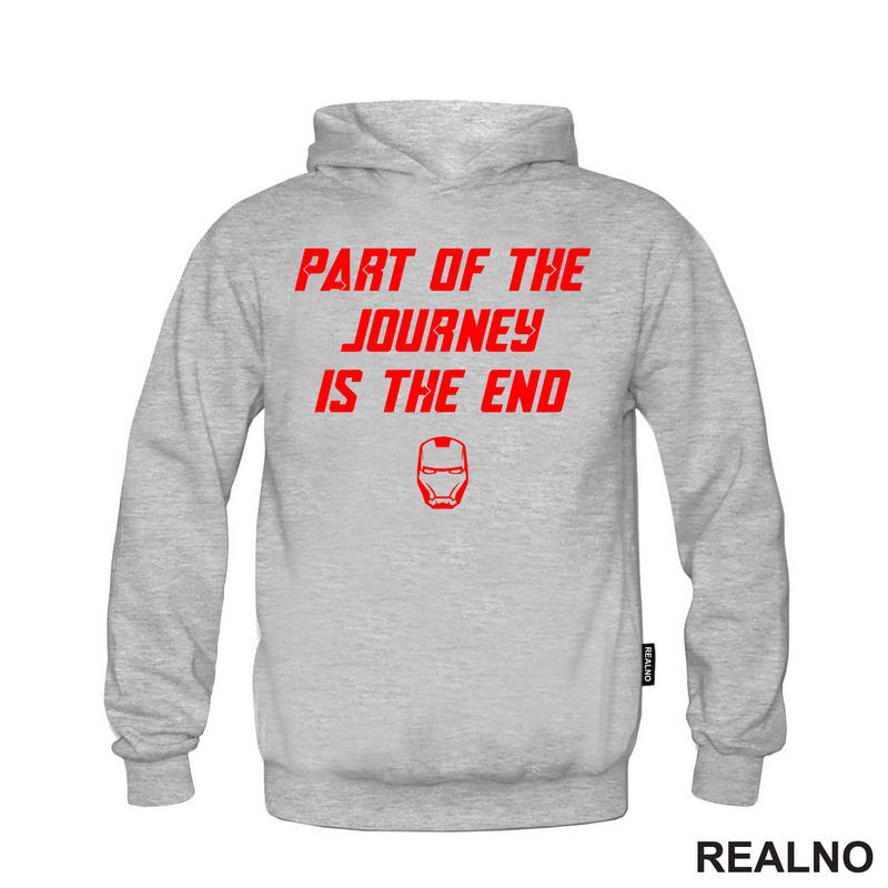 Part Of The Journey Is The End - Red - Iron Man - Avengers
