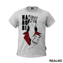Nairobi Silver Crown - La Casa de Papel - Money Heist - Majica