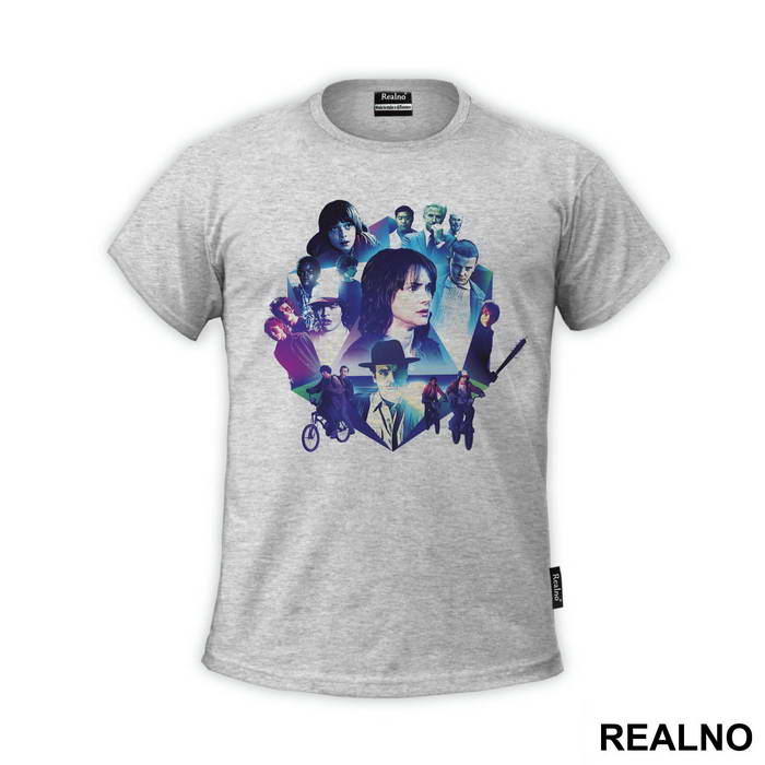 Purple Picture - Stranger Things