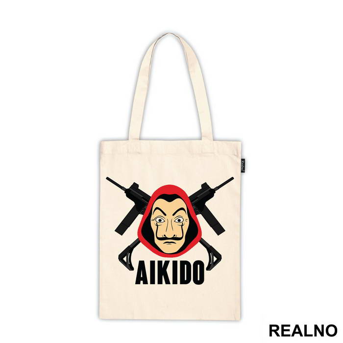Aikido Guns And Mask - La Casa de Papel - Money Heist - Majica