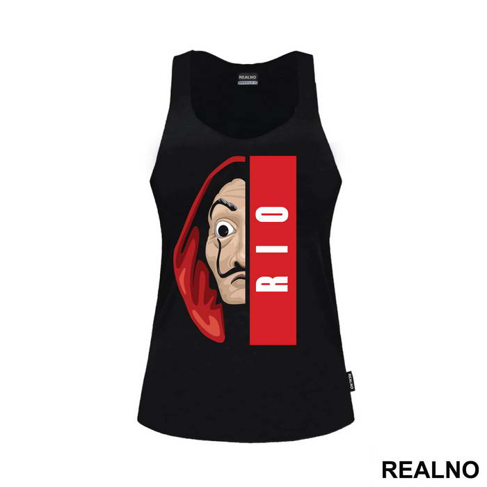 Rio Half Mask - La Casa de Papel - Money Heist - Majica