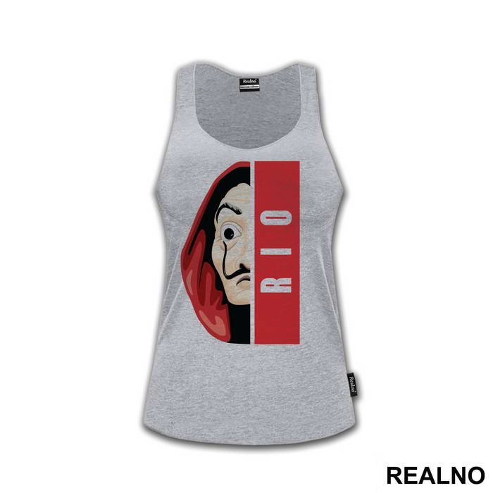 Rio Half Mask - La Casa de Papel - Money Heist - Majica