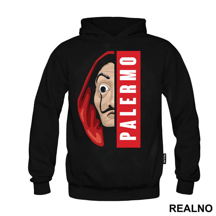 Palermo Half Mask - La Casa de Papel - Money Heist - Majica