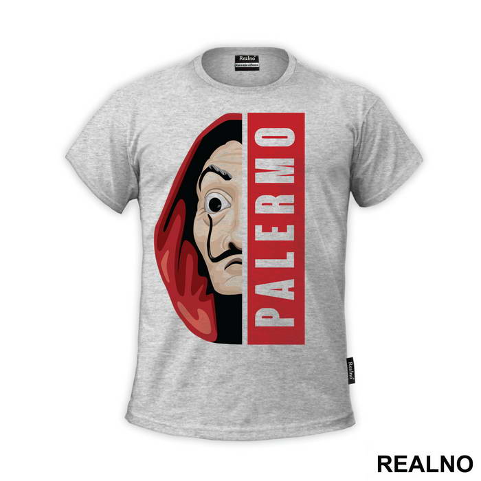 Palermo Half Mask - La Casa de Papel - Money Heist - Majica