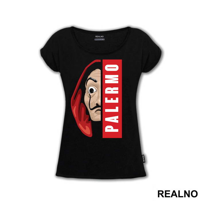 Palermo Half Mask - La Casa de Papel - Money Heist - Majica