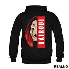 Nairobi Half Mask - La Casa de Papel - Money Heist - Majica