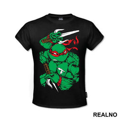 Raphael - Green Drawing - Nindža Kornjače