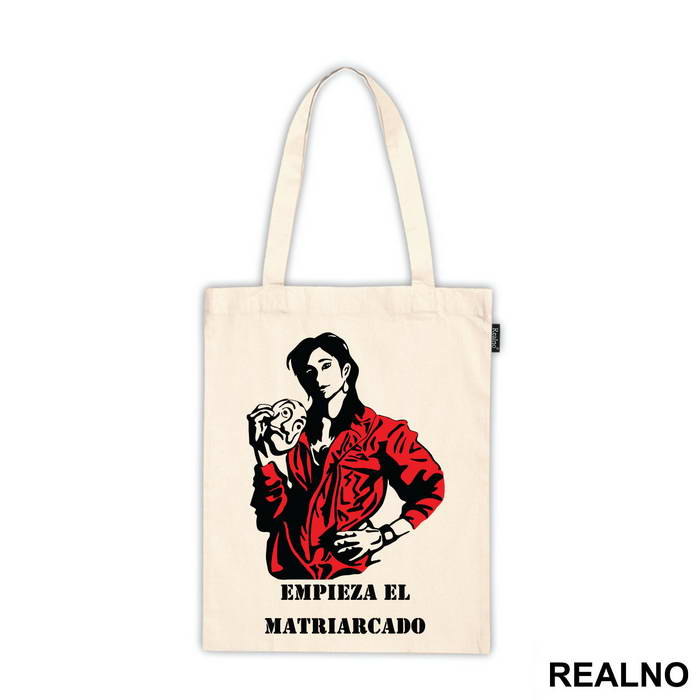 Empieza El Matriarcado Illustration - Nairobi - La Casa de Papel - Money Heist - Majica