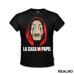 Mask And Logo - La Casa de Papel - Money Heist