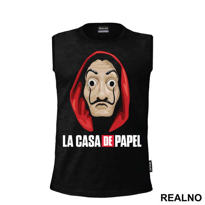 Mask And Logo - La Casa de Papel - Money Heist