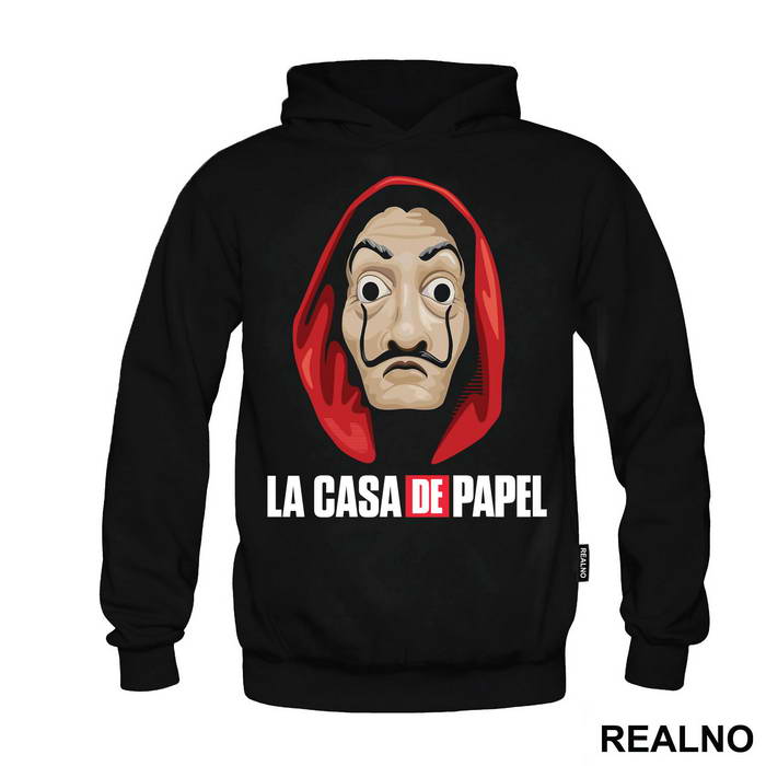 Mask And Logo - La Casa de Papel - Money Heist