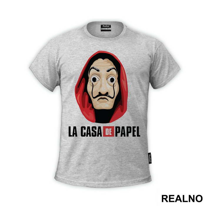 Mask And Logo - La Casa de Papel - Money Heist