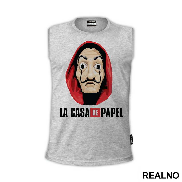 Mask And Logo - La Casa de Papel - Money Heist