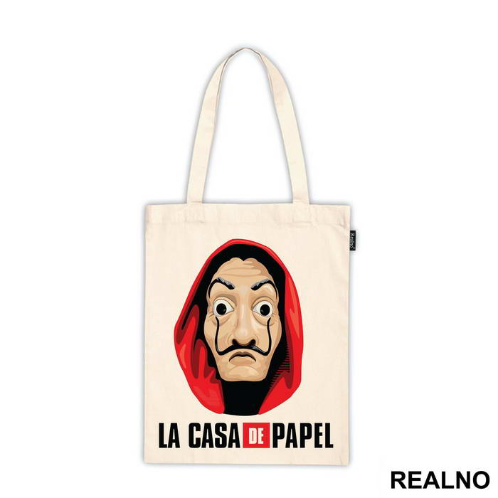 Mask And Logo - La Casa de Papel - Money Heist