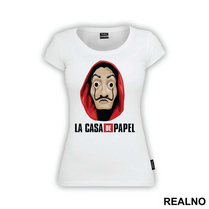 Mask And Logo - La Casa de Papel - Money Heist