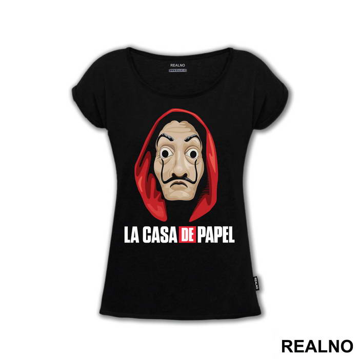 Mask And Logo - La Casa de Papel - Money Heist
