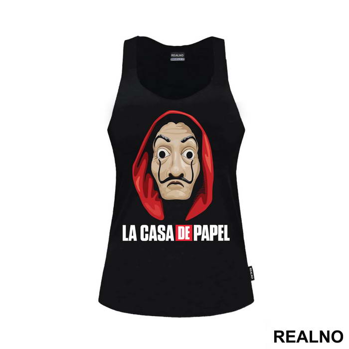 Mask And Logo - La Casa de Papel - Money Heist