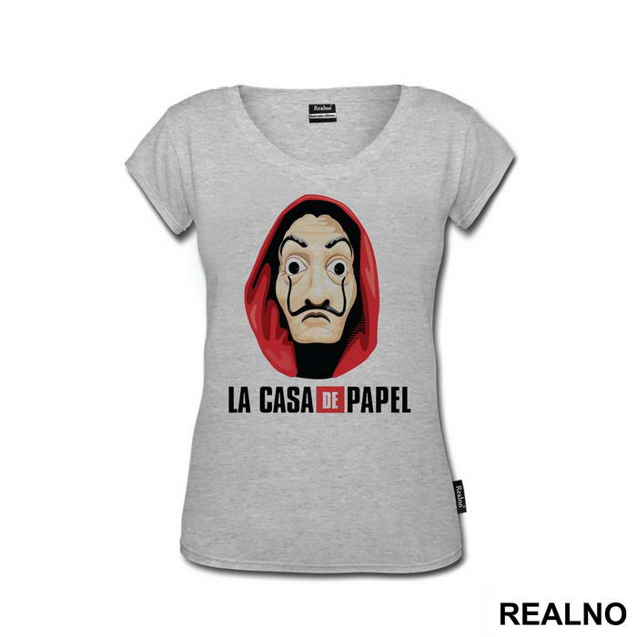 Mask And Logo - La Casa de Papel - Money Heist
