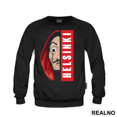 Helsinki Half Mask - La Casa de Papel - Money Heist - Majica