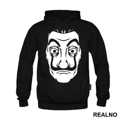 Mask Outline - La Casa de Papel - Money Heist