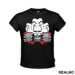 Bank Outline - La Casa de Papel - Money Heist