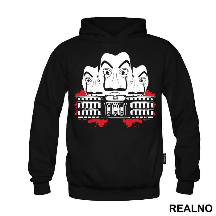 Bank Outline - La Casa de Papel - Money Heist