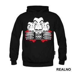 Bank Outline - La Casa de Papel - Money Heist