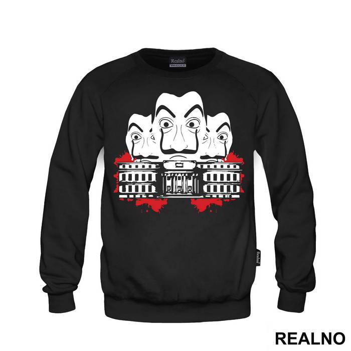 Bank Outline - La Casa de Papel - Money Heist