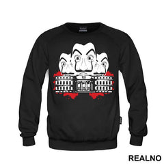Bank Outline - La Casa de Papel - Money Heist