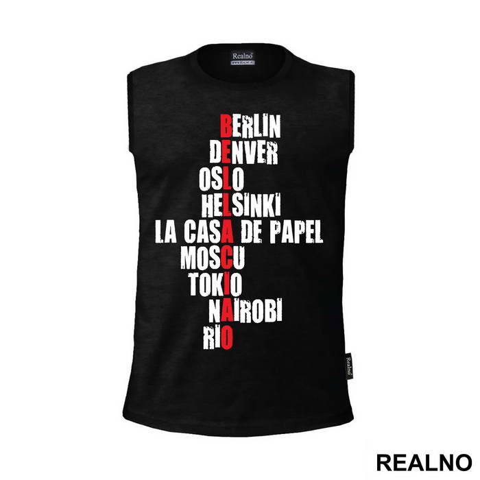 Bella Ciao - Names - La Casa de Papel - Money Heist
