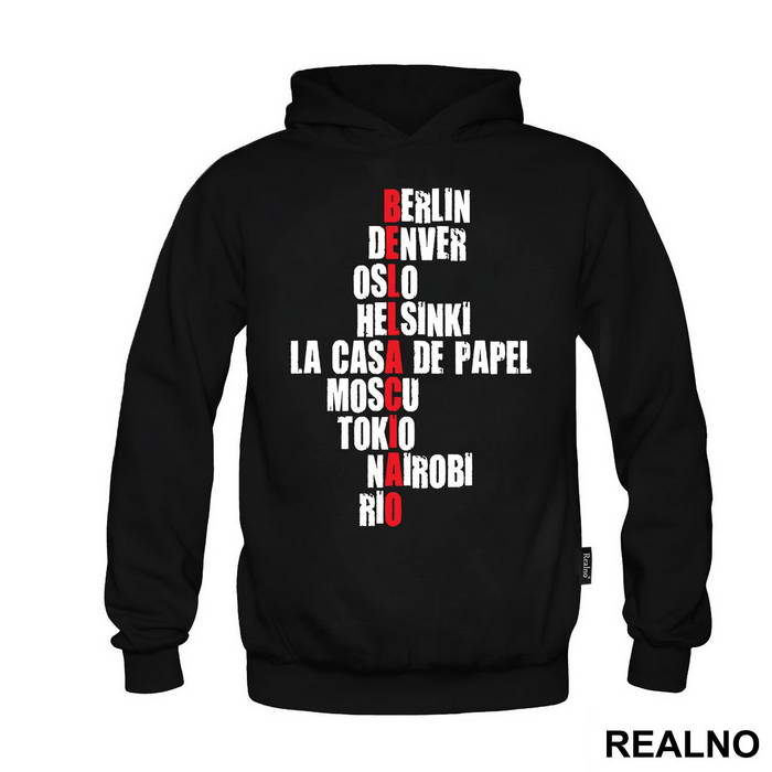 Bella Ciao - Names - La Casa de Papel - Money Heist