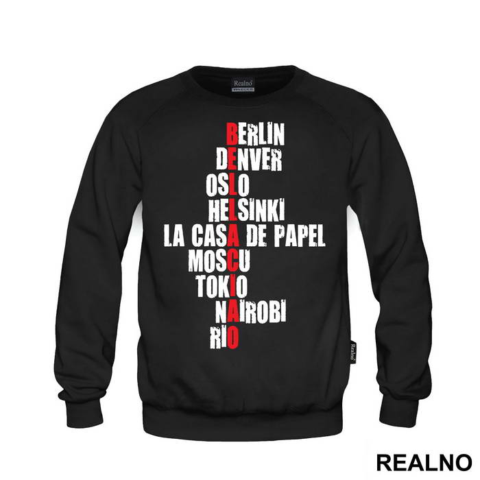 Bella Ciao - Names - La Casa de Papel - Money Heist