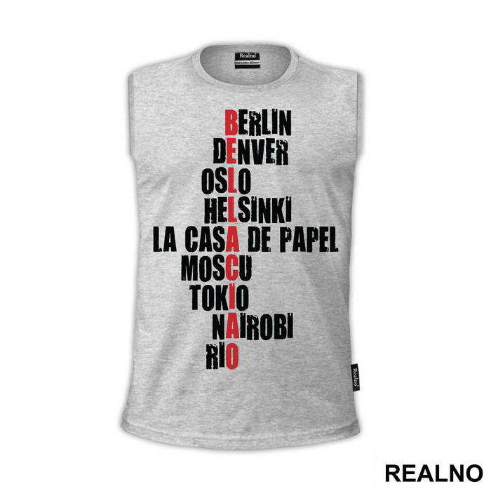 Bella Ciao - Names - La Casa de Papel - Money Heist