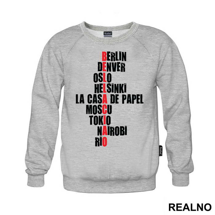 Bella Ciao - Names - La Casa de Papel - Money Heist