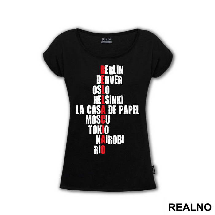 Bella Ciao - Names - La Casa de Papel - Money Heist
