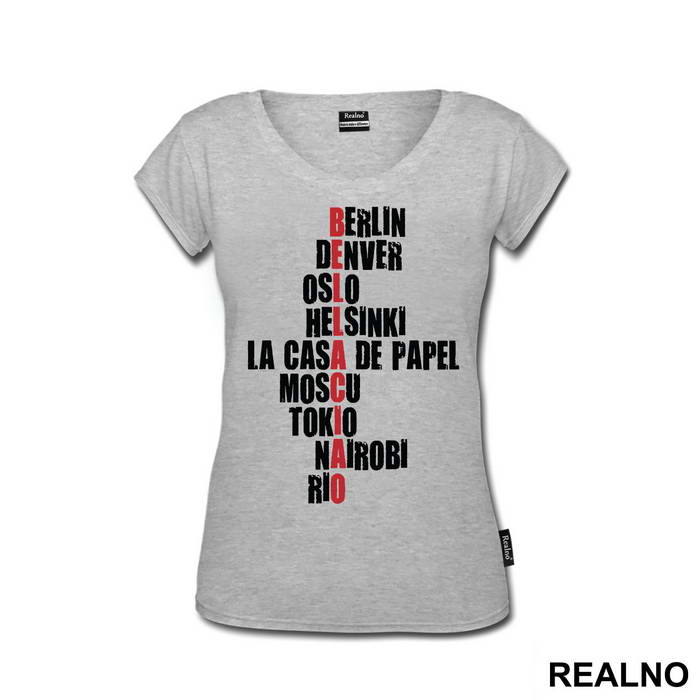 Bella Ciao - Names - La Casa de Papel - Money Heist