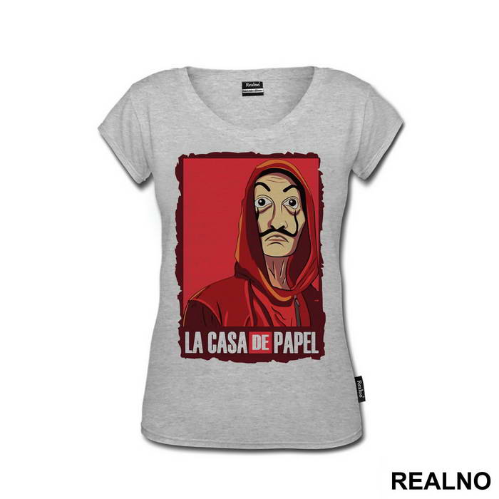 Mask And Logo Frame - La Casa de Papel - Money Heist
