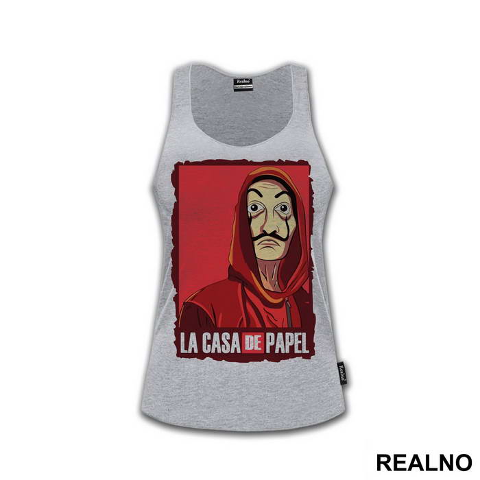 Mask And Logo Frame - La Casa de Papel - Money Heist