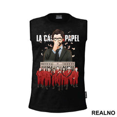 Drawing - La Casa de Papel - Money Heist