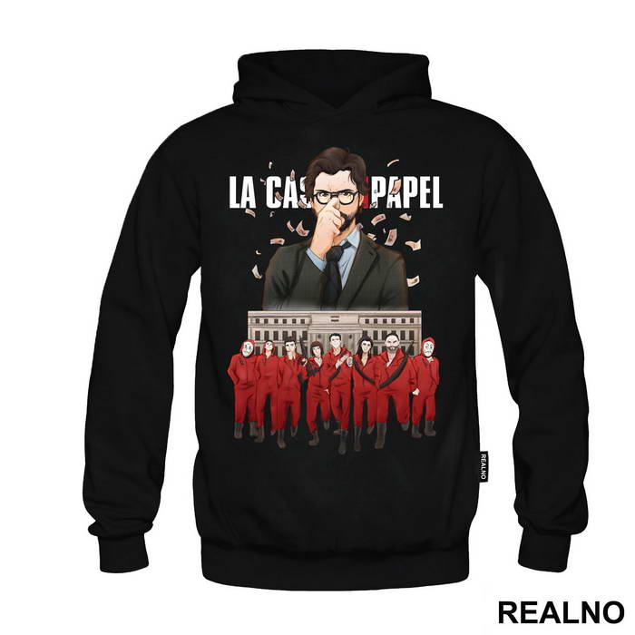 Drawing - La Casa de Papel - Money Heist