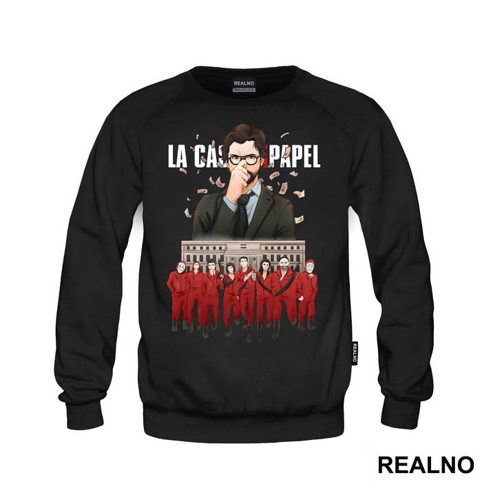 Drawing - La Casa de Papel - Money Heist