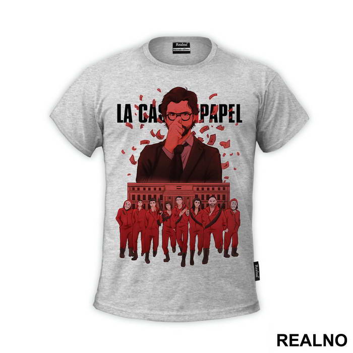 Drawing - La Casa de Papel - Money Heist