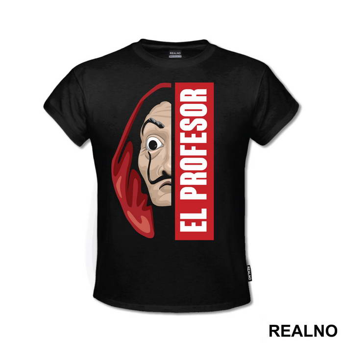 El Profesor - The Professor - La Casa de Papel - Money Heist - Majica