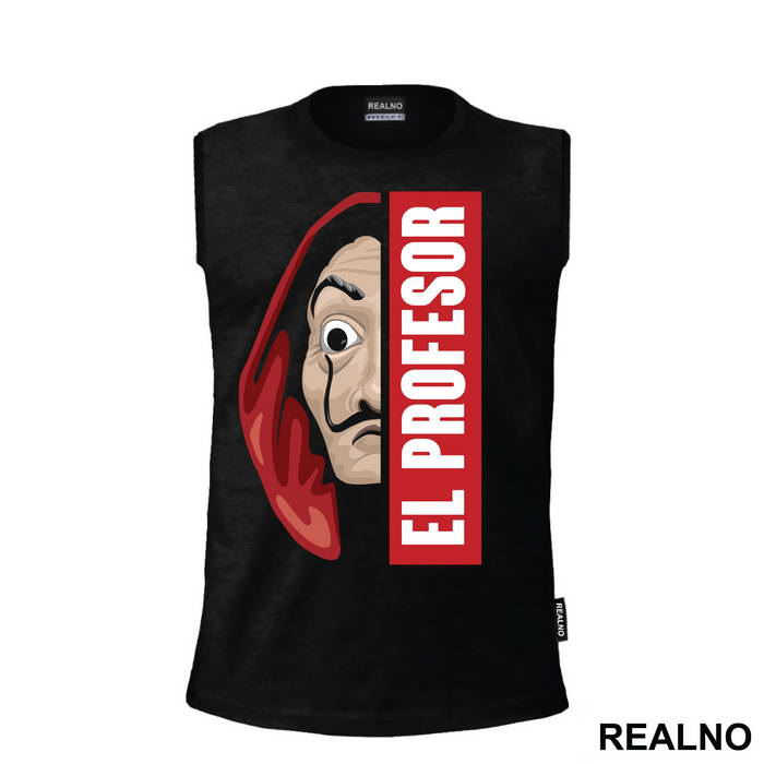 El Profesor - The Professor - La Casa de Papel - Money Heist - Majica