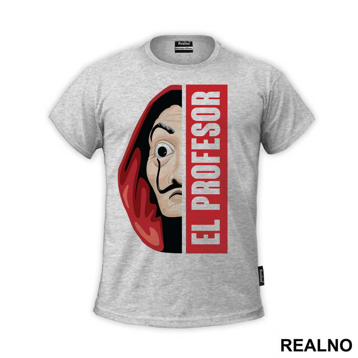 El Profesor - The Professor - La Casa de Papel - Money Heist - Majica