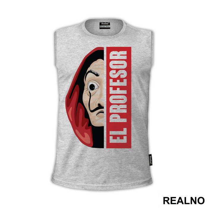 El Profesor - The Professor - La Casa de Papel - Money Heist - Majica