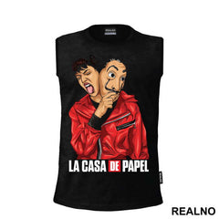 Tokyo - Tokio Portrait With A Mask - La Casa de Papel - Money Heist - Majica