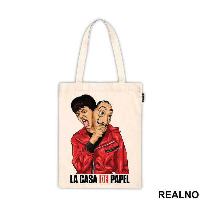 Tokyo - Tokio Portrait With A Mask - La Casa de Papel - Money Heist - Majica