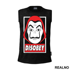 Disobey Mask - La Casa de Papel - Money Heist - Majica