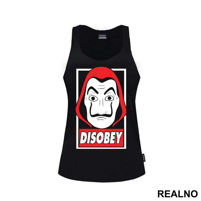 Disobey Mask - La Casa de Papel - Money Heist - Majica